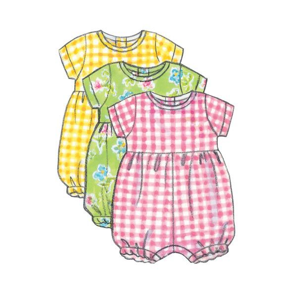 Infants' Dress / Jumper, Butterick 5624 | NB - M,  image number 9
