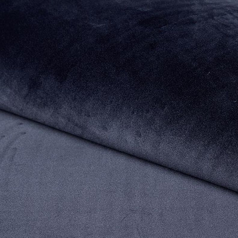 Upholstery Fabric Velvet – midnight blue,  image number 1
