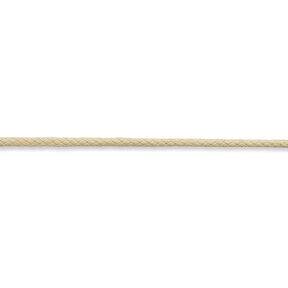 Cotton cord [Ø 3 mm] – light beige, 