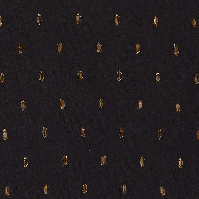 Glitter Droplets Viscose – black,  image number 1