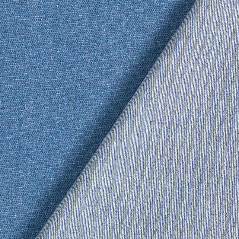 Heavy cotton denim – denim blue,  image number 3