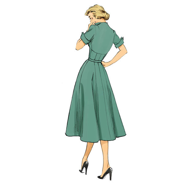 Vintage - Dress 1952, Butterick 6018 | 6 - 14,  image number 6
