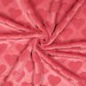 Faux Fur hearts | Poppy Fabrics – hollyhock,  thumbnail number 3