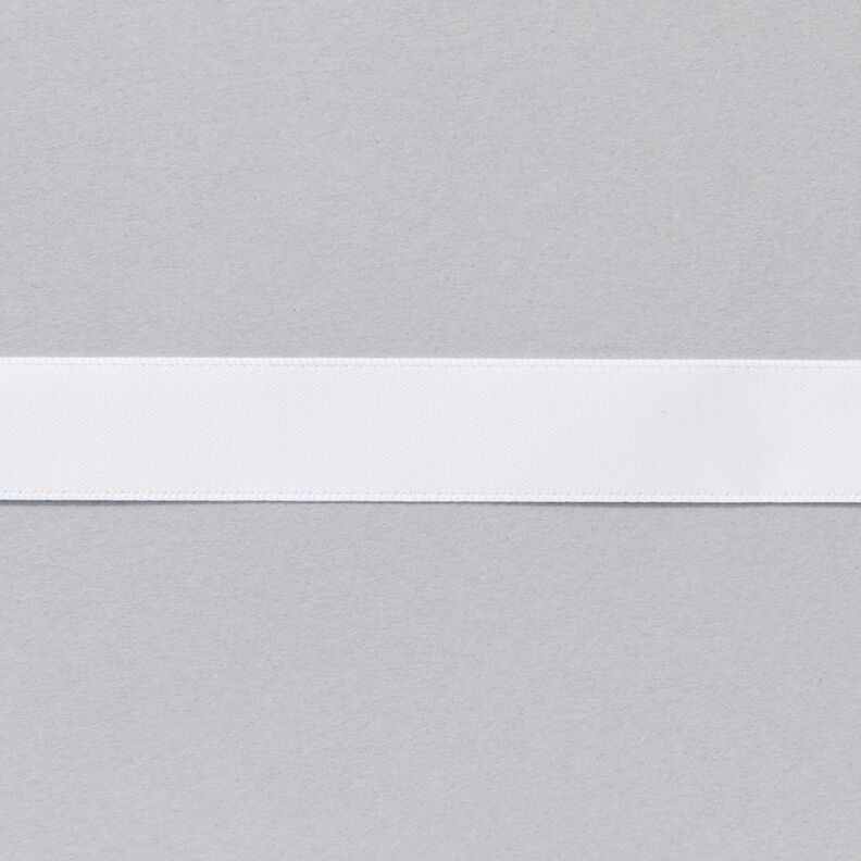 Satin Ribbon [15 mm] – white,  image number 1