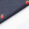 Cotton Jersey Jeans look strawberries Digital Print – blue grey/fire red,  thumbnail number 4