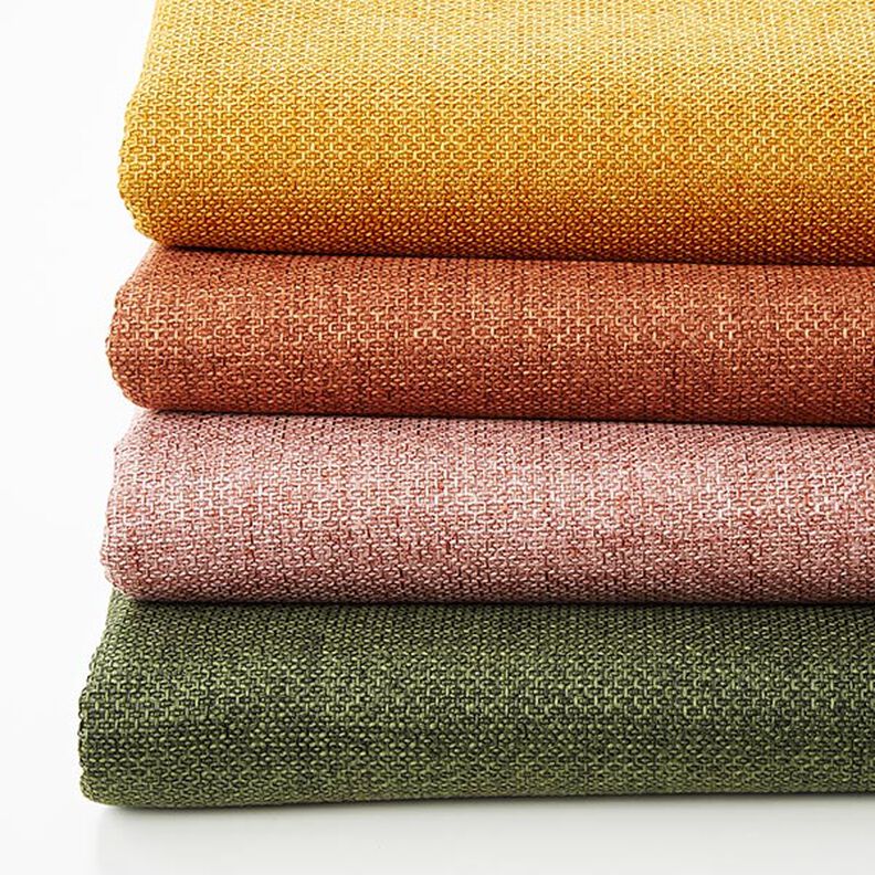 Upholstery Fabric Honeycomb texture – terracotta,  image number 4