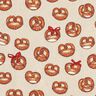 Decor Fabric Half Panama pretzels – brown/natural,  thumbnail number 5