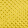 Cosy Fleece Embossed Dots – curry yellow,  thumbnail number 1