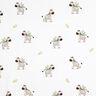 GOTS Cotton Jersey Zebras in the steppe Digital Print | Poppy Fabrics – white/black,  thumbnail number 1