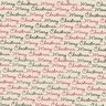 Cotton Cretonne Merry Christmas – natural/carmine,  thumbnail number 1