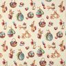 Decor Fabric Tapestry Fabric Cute Bunnies – light yellow,  thumbnail number 1