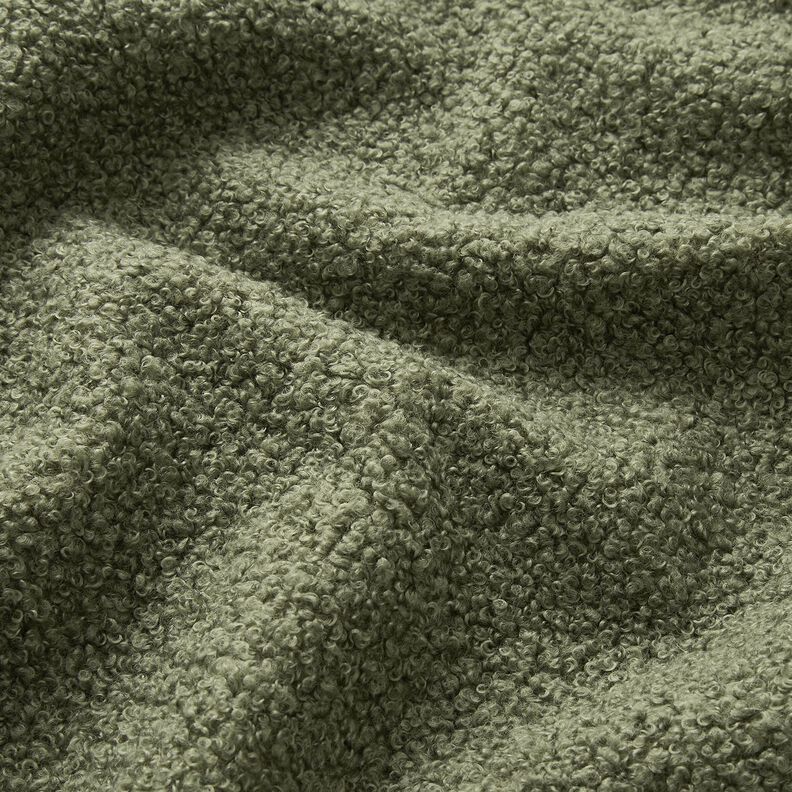 Upholstery Fabric Teddy soft – dark pine,  image number 2