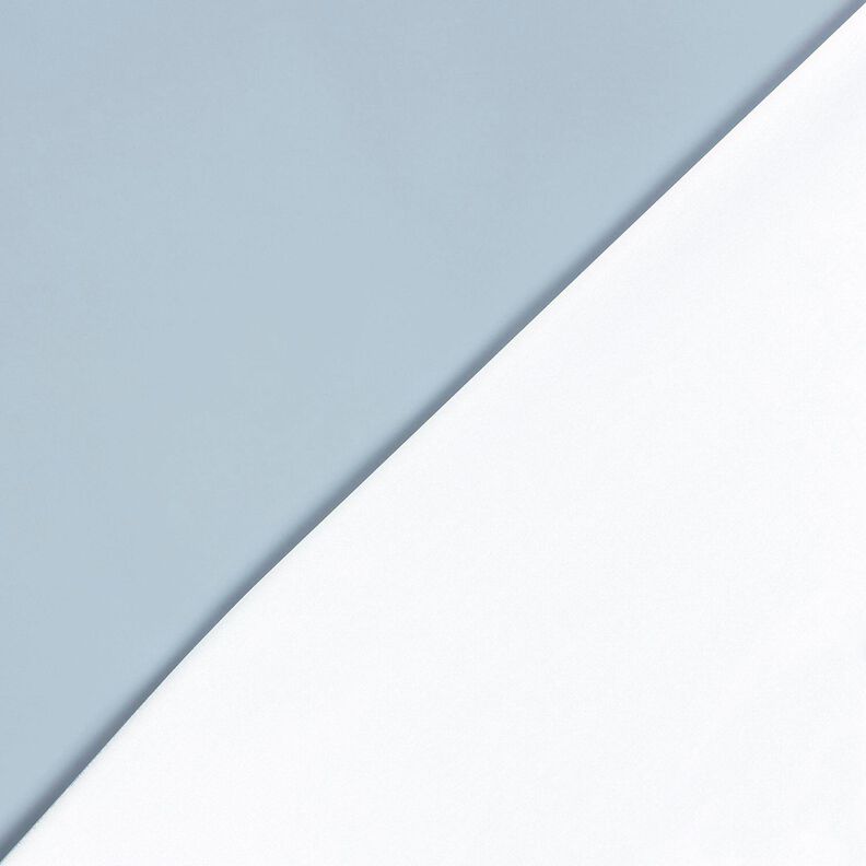 Plain raincoat fabric – silver blue,  image number 4