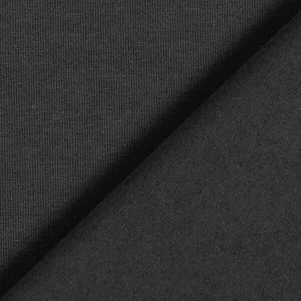 Medium Cotton Jersey Plain – black,  image number 5