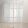 Curtain Fabric Linen Blend Plain – offwhite,  thumbnail number 6