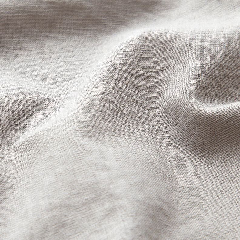 washed linen cotton blend – light grey,  image number 2