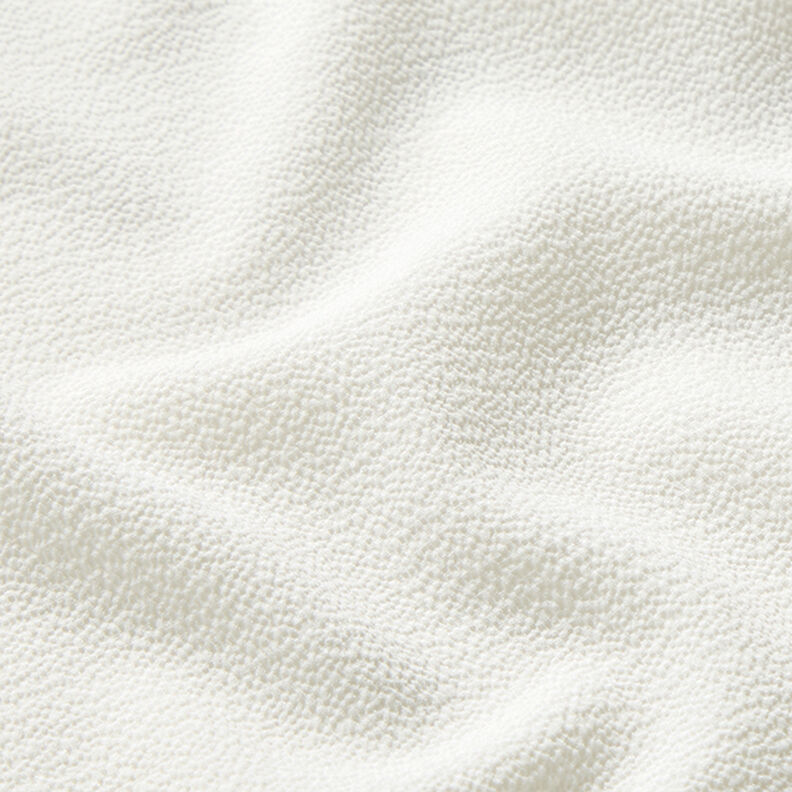 Plain crepe fabric – white,  image number 2