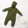 Fulled woollen loden Mottled – olive,  thumbnail number 8