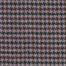 Coat Fabric Wool Blend small houndstooth – merlot/silver,  thumbnail number 1