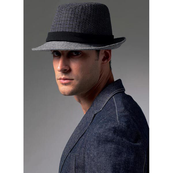 Men's Hats, Vogue 8869 | One Size,  image number 2