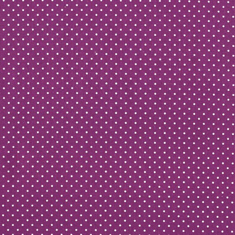 Cotton Poplin Little Dots – red lilac/white,  image number 1