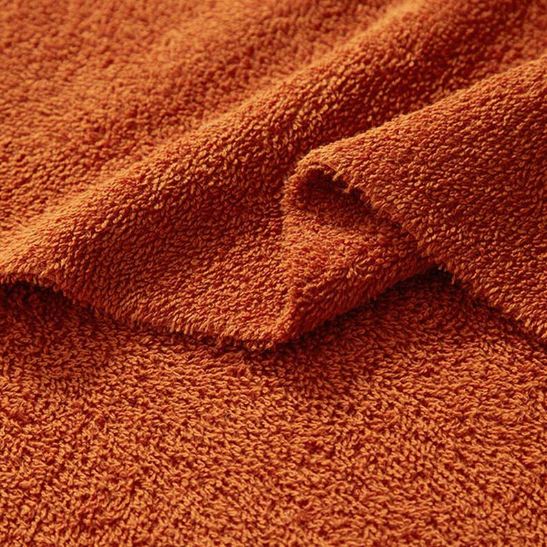 Towelling Fabric – terracotta,  image number 4