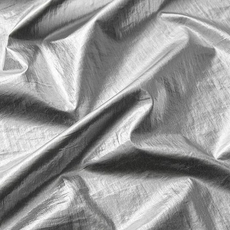 Glamour Lightweight Blouse Fabric – silver,  image number 3