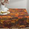 Autumn Landscape Digital Print Half Panama Decor Fabric – bronze/orange,  thumbnail number 5