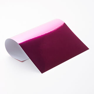 Glossy iron-on film Din A4 – burgundy, 