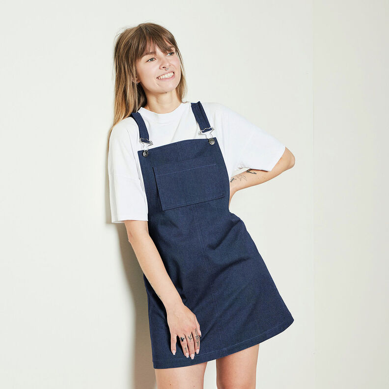 Heavy cotton denim – navy blue,  image number 6