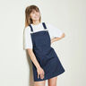 Heavy cotton denim – navy blue,  thumbnail number 6