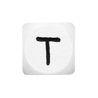Wooden Letters T – white | Rico Design, 