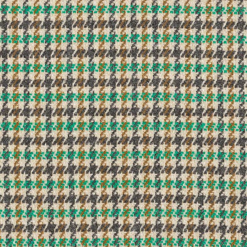 Plaid Wool Blend – green/anthracite,  image number 1