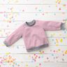 Light French Terry Plain – pink,  thumbnail number 5