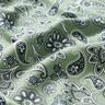 Cotton Jersey Paisley – reed/white,  thumbnail number 2