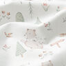 Poplin Bears on the Go Digital Print – offwhite,  thumbnail number 2