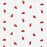 Double Gauze/Muslin Ladybird – ivory,  thumbnail number 1