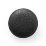 Faux Leather Shank Button  – black,  thumbnail number 1