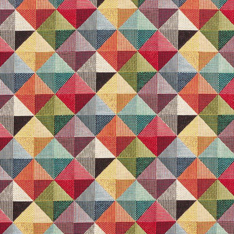 Decor Fabric Tapestry Fabric Colourful Retro Rhombuses,  image number 1