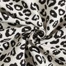 Decor Fabric Jacquard leopard print – ivory/black,  thumbnail number 3