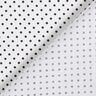 Cotton Poplin Mini polka dots – white/black,  thumbnail number 4