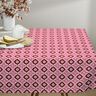 Decor Fabric Canvas Embroidery look – burgundy/pink,  thumbnail number 7