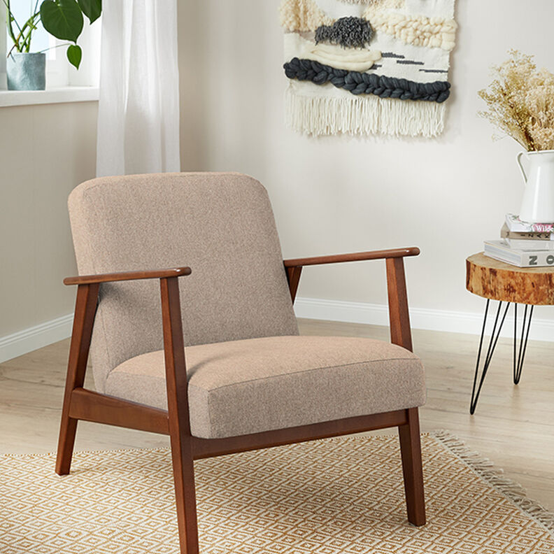 Upholstery Fabric Woven Texture – beige,  image number 5