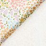 Decor Fabric Half Panama colourful mini flowers – ivory/pink,  thumbnail number 4