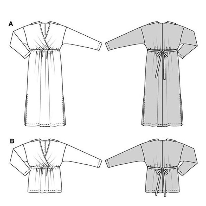 Plus-Size Dress / Tunika | Burda 5864 | 44-54,  image number 8