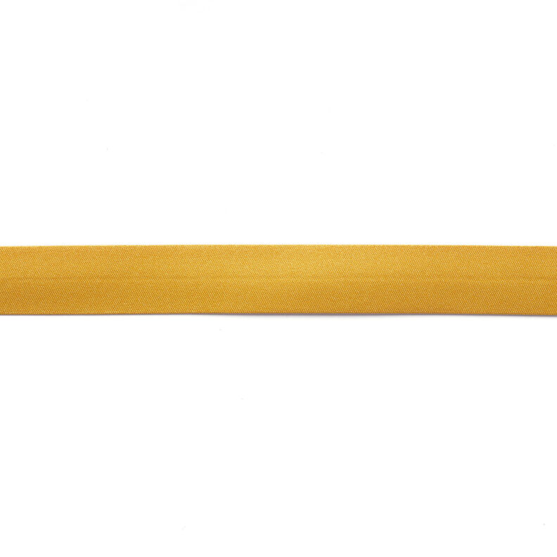Bias binding Satin [20 mm] – mustard,  image number 1