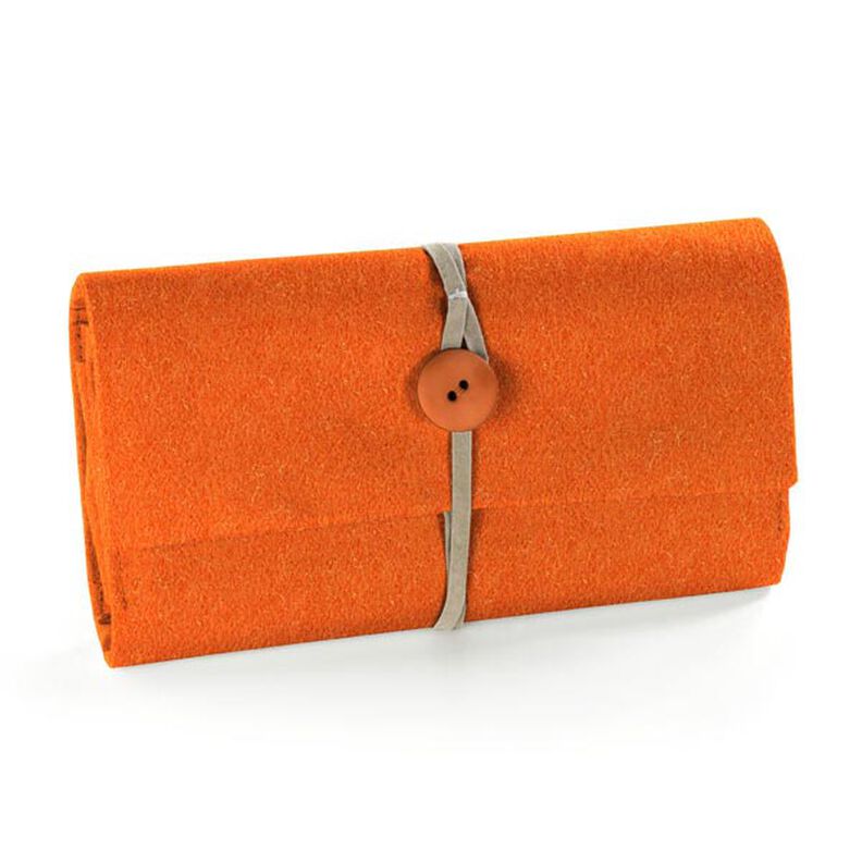 Felt 90 cm / 1 mm thick – orange,  image number 4