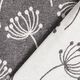 Dandelions Jacquard Furnishing Fabric – grey,  thumbnail number 4