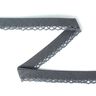 Bias Tape with Crochet Trim 19 – dark grey,  thumbnail number 1