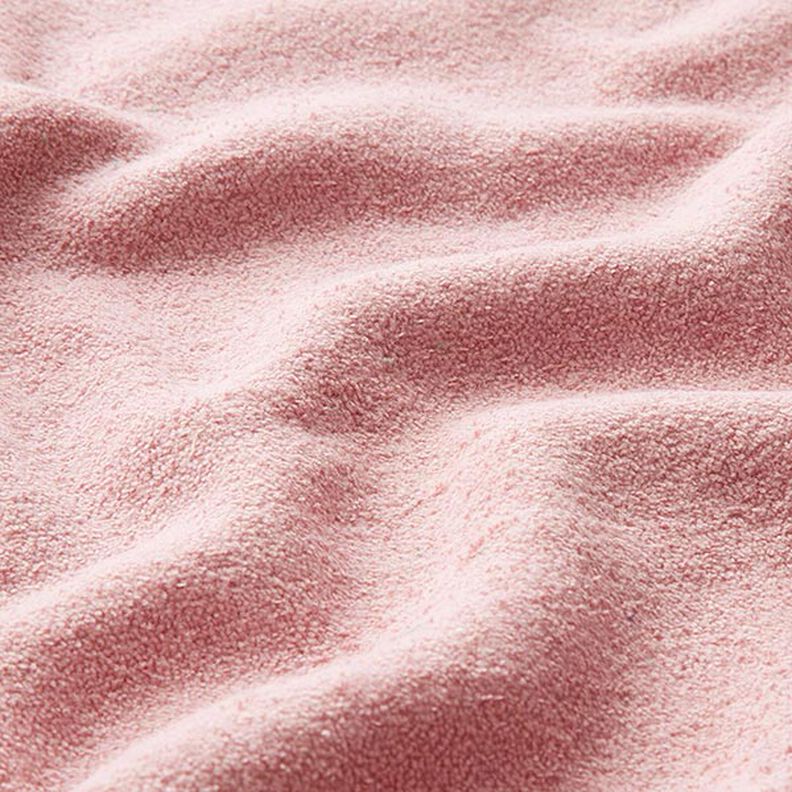 Cotton Sweatshirt Fabric Terry Fleece – pink,  image number 2